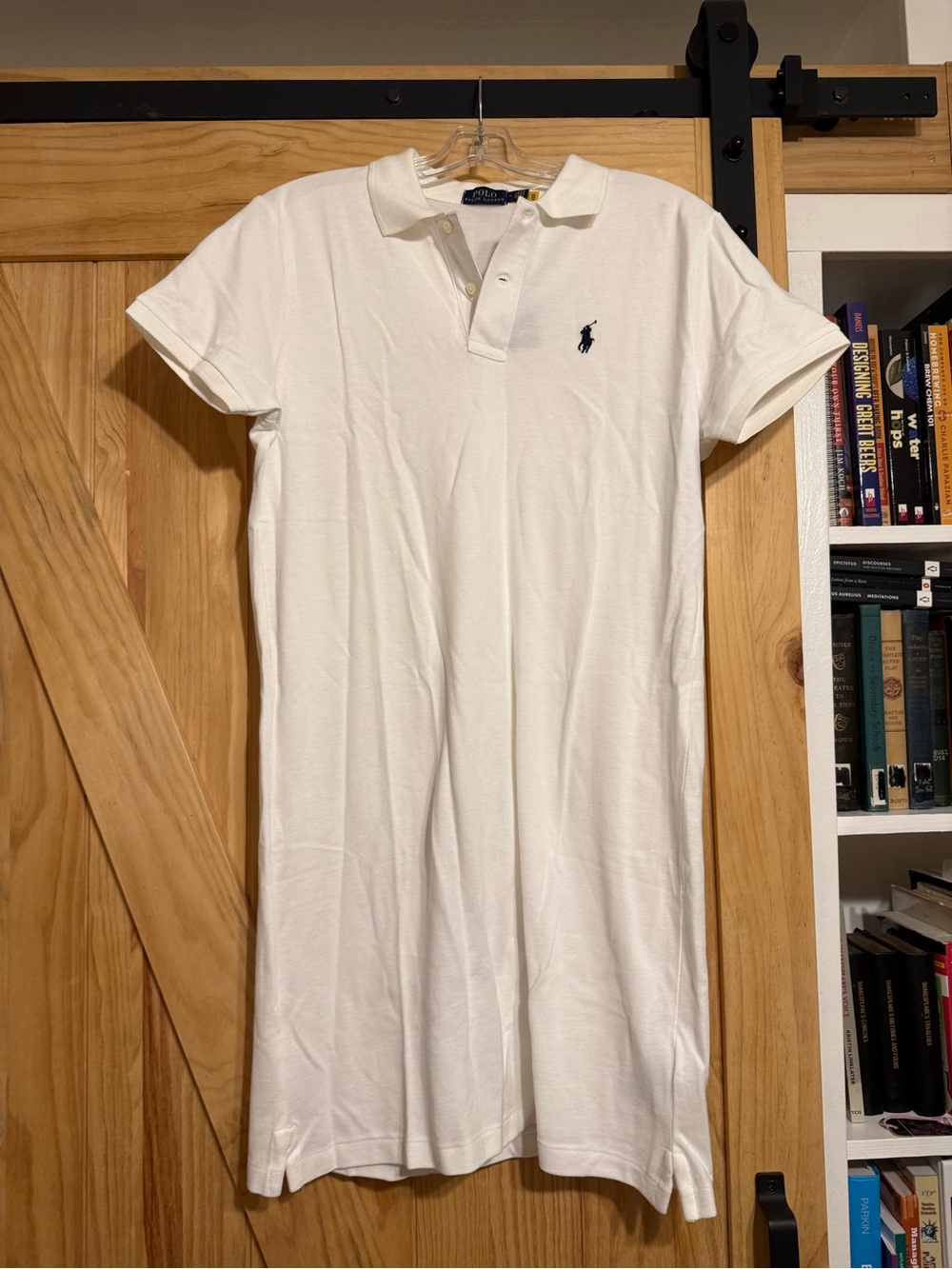 NWT Ralph Lauren White Polo Shirt Dress